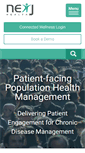 Mobile Screenshot of nexjhealth.com